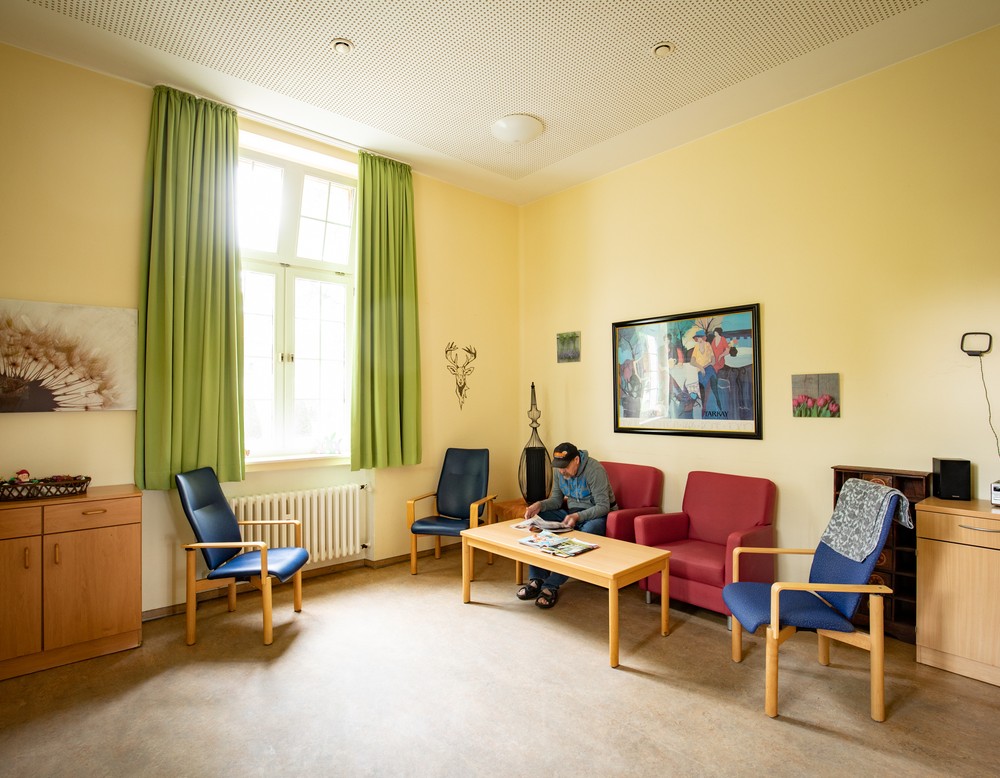 Ein Wohnzimmer in Lippstadt-Benninghausen.