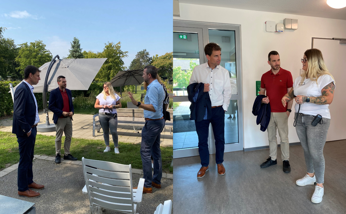 Besprechungen vor Ort