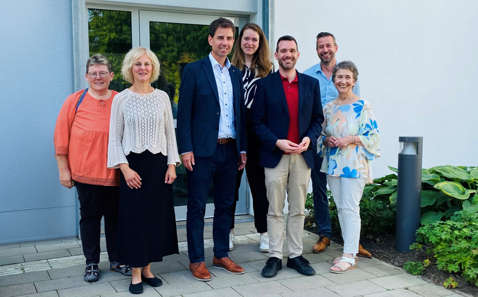 Besuch von Dr. Wiggerich im PZ und WV