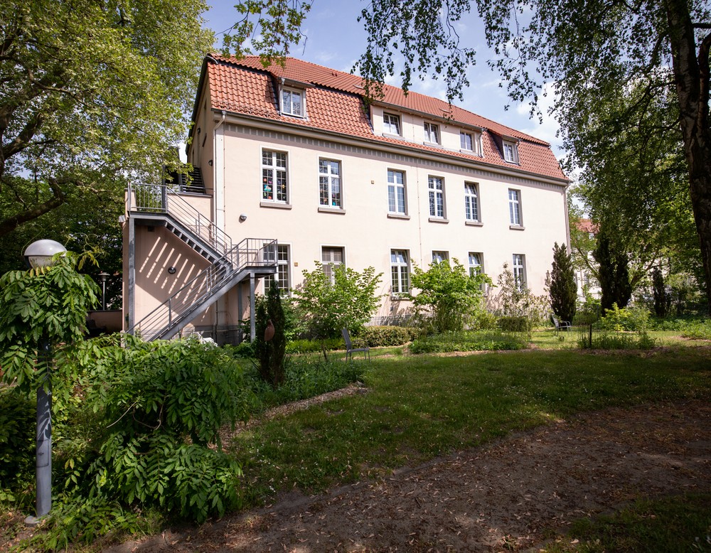 Rückansicht des Wohnhauses B23